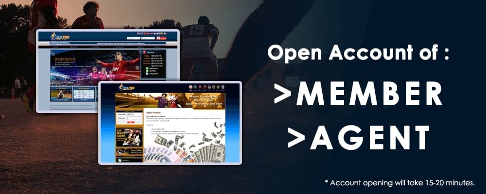 ibet789 agent account and member account opening